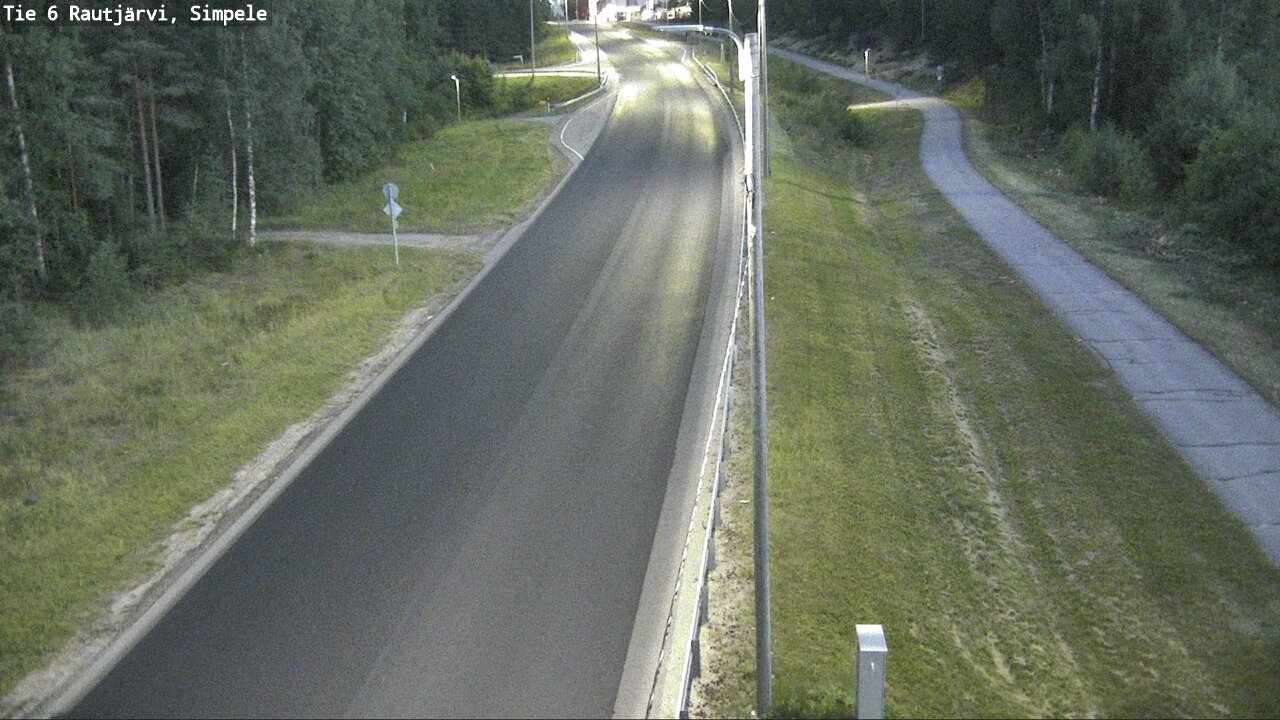 Kelikamerat Kuva Tie 6 Rautjärvi, Simpele, Rautjärvi, Etelä-Karjala
