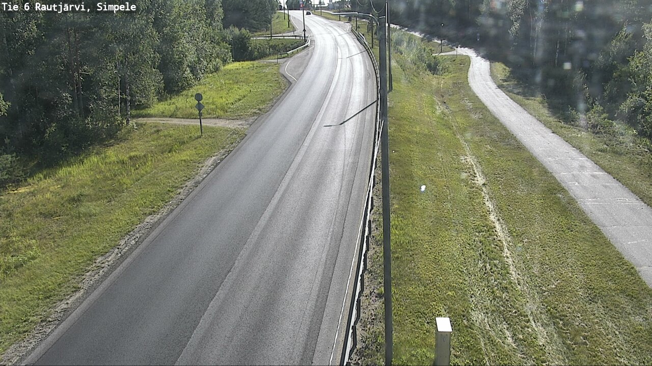Kelikamerat Kuva Tie 6 Rautjärvi, Simpele, Rautjärvi, Etelä-Karjala