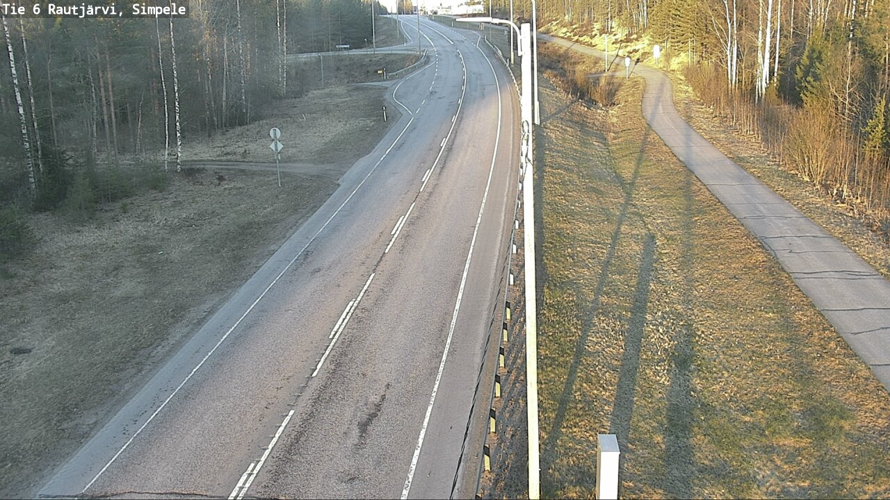Kelikamerat Kuva Tie 6 Rautjärvi, Simpele, Rautjärvi, Etelä-Karjala
