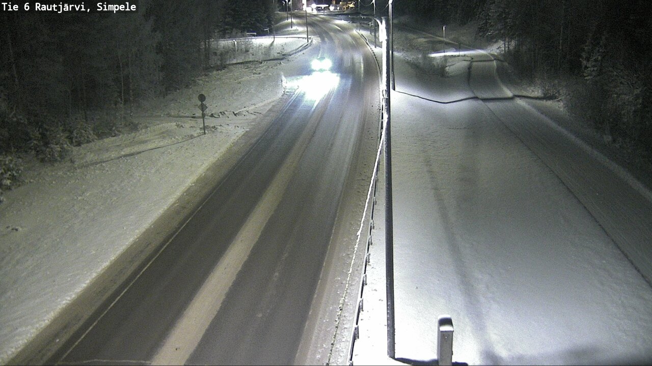 Kelikamerat Kuva Tie 6 Rautjärvi, Simpele, Rautjärvi, Etelä-Karjala