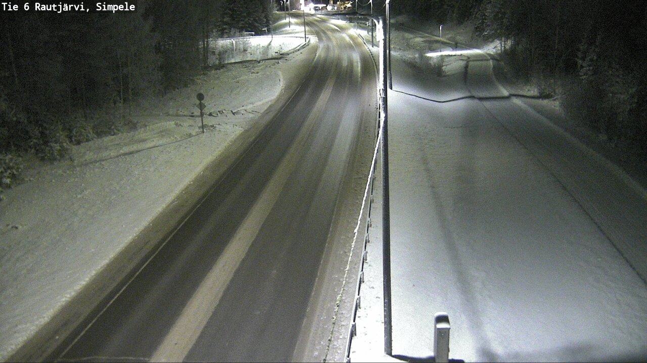 Kelikamerat Kuva Tie 6 Rautjärvi, Simpele, Rautjärvi, Etelä-Karjala