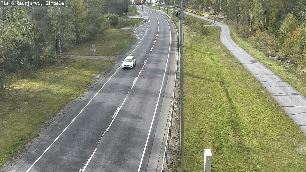 Kelikamerat Kuva Tie 6 Rautjärvi, Simpele, Rautjärvi, Etelä-Karjala