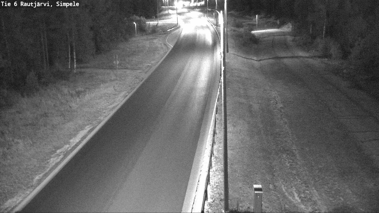 Kelikamerat Kuva Tie 6 Rautjärvi, Simpele, Rautjärvi, Etelä-Karjala