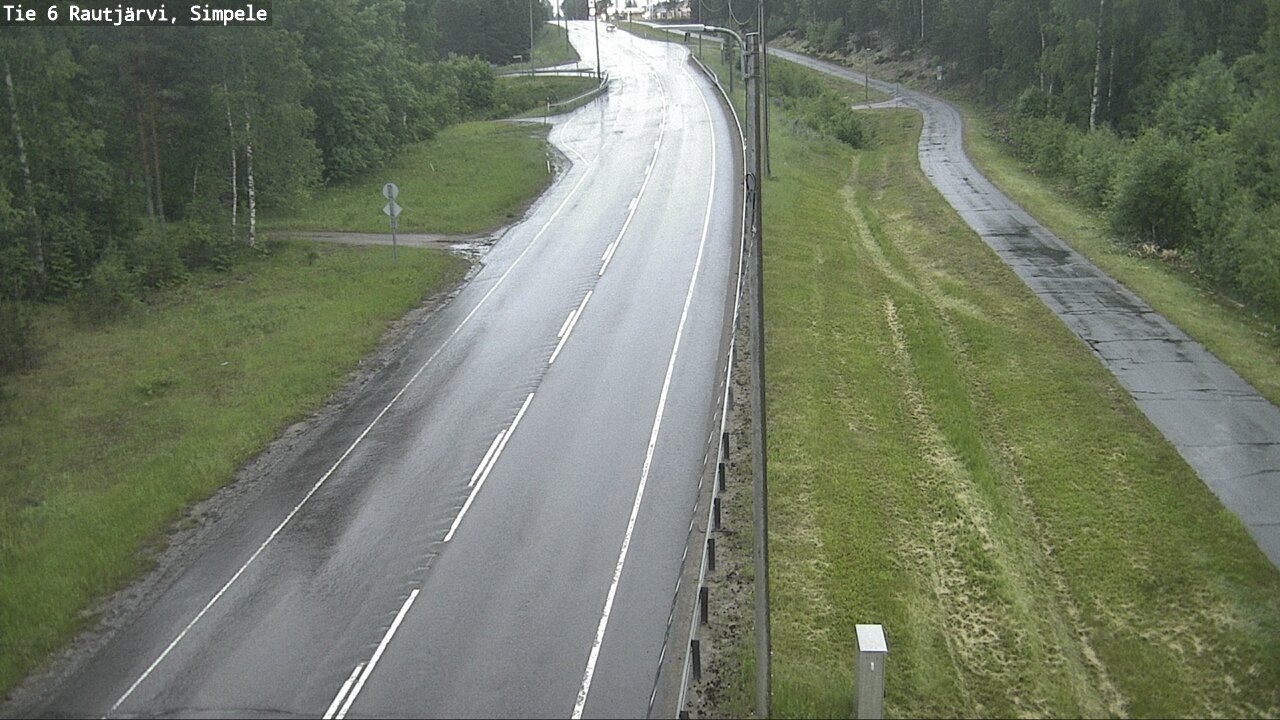 Kelikamerat Kuva Tie 6 Rautjärvi, Simpele, Rautjärvi, Etelä-Karjala