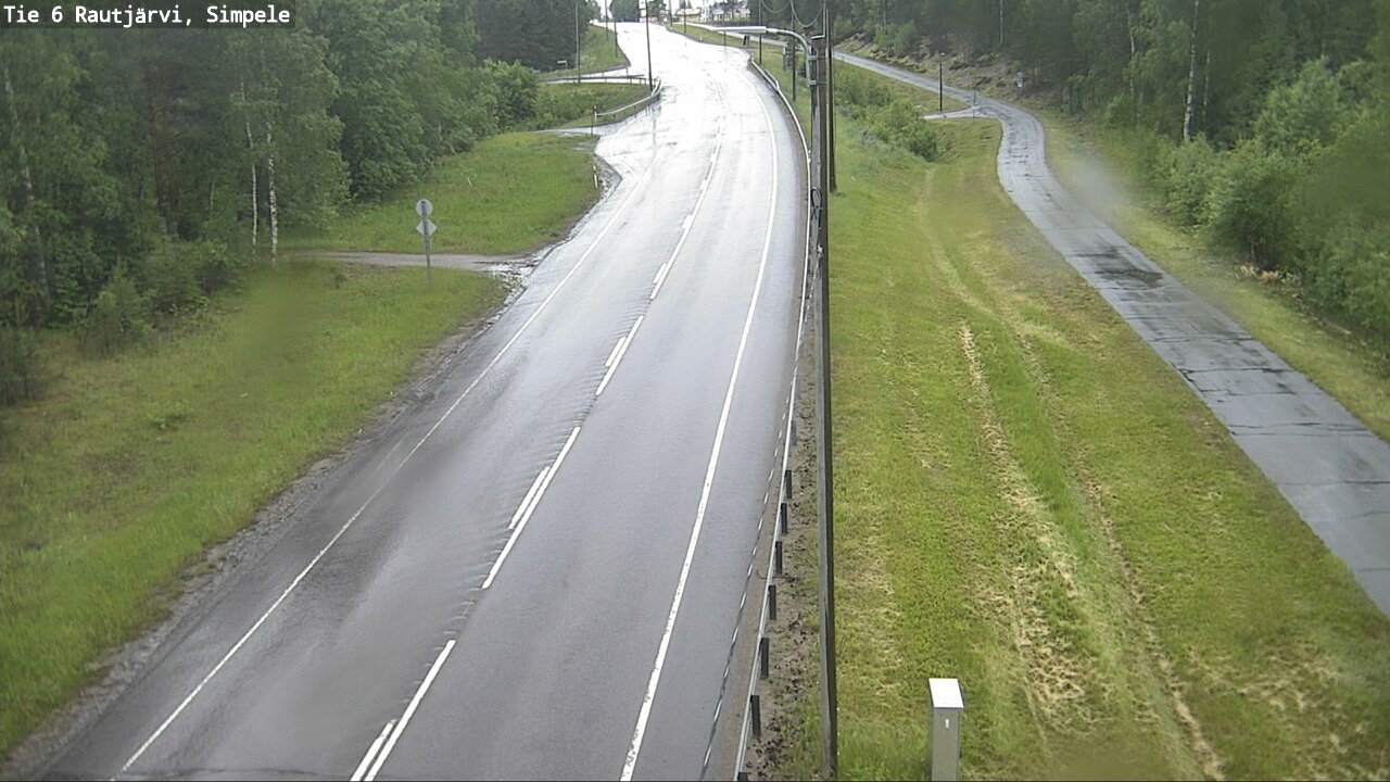 Kelikamerat Kuva Tie 6 Rautjärvi, Simpele, Rautjärvi, Etelä-Karjala