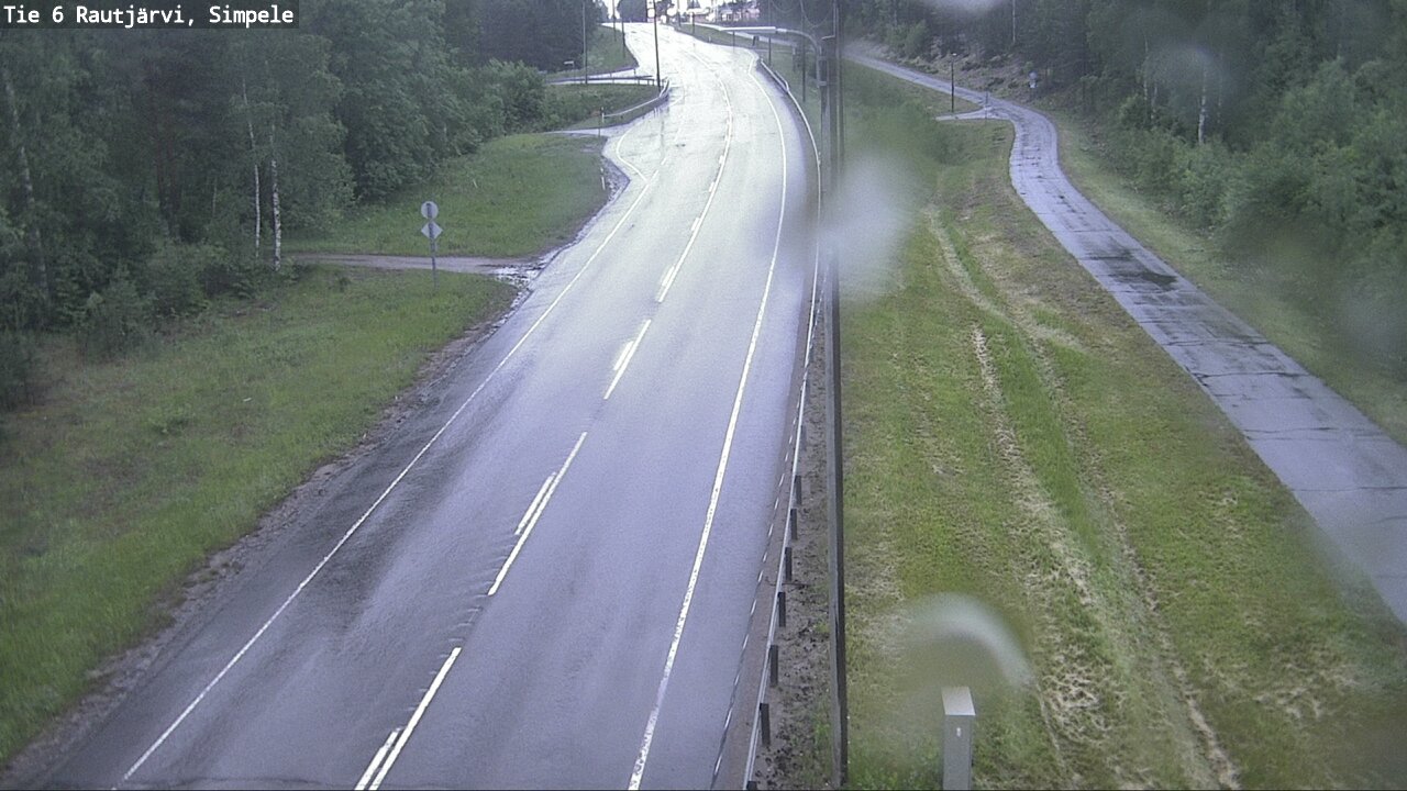 Kelikamerat Kuva Tie 6 Rautjärvi, Simpele, Rautjärvi, Etelä-Karjala