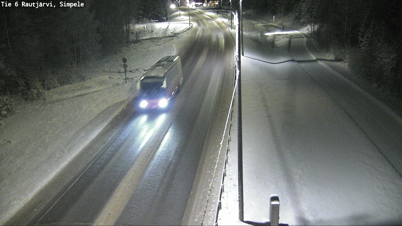 Kelikamerat Kuva Tie 6 Rautjärvi, Simpele, Rautjärvi, Etelä-Karjala