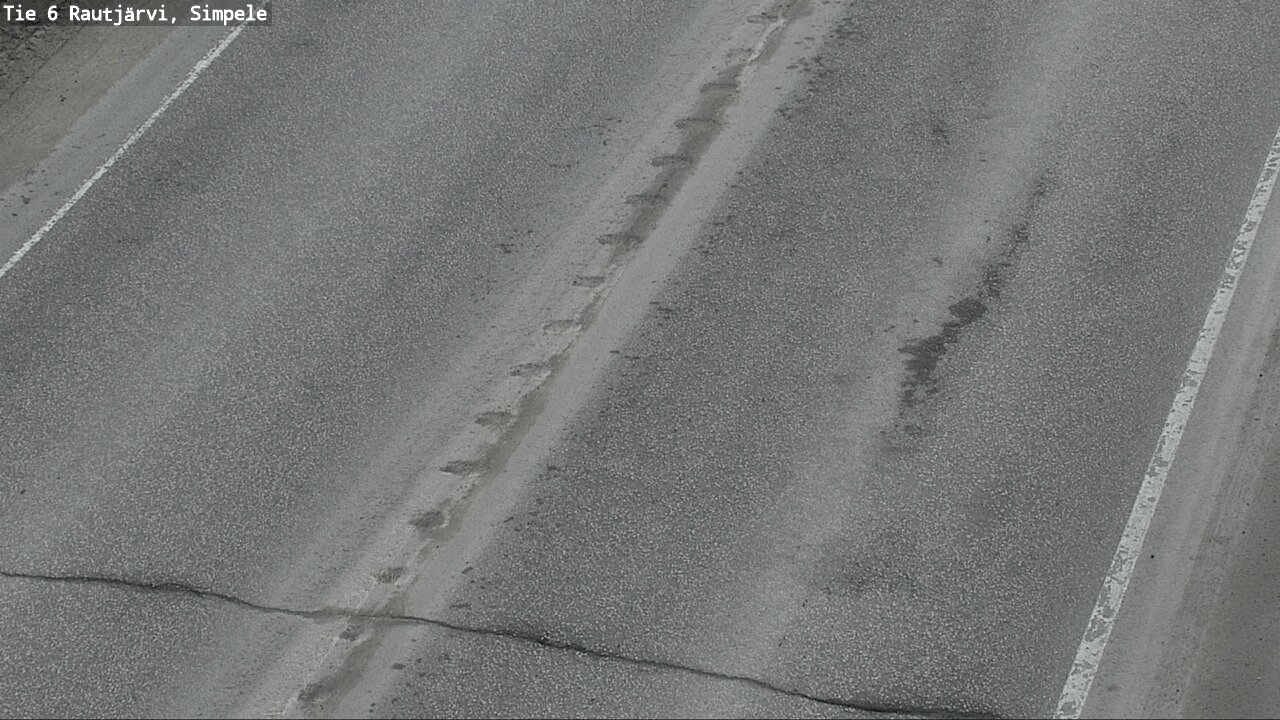 Weather Camera Image Road 6 Rautjärvi, Simpele, Rautjärvi, Etelä-Karjala