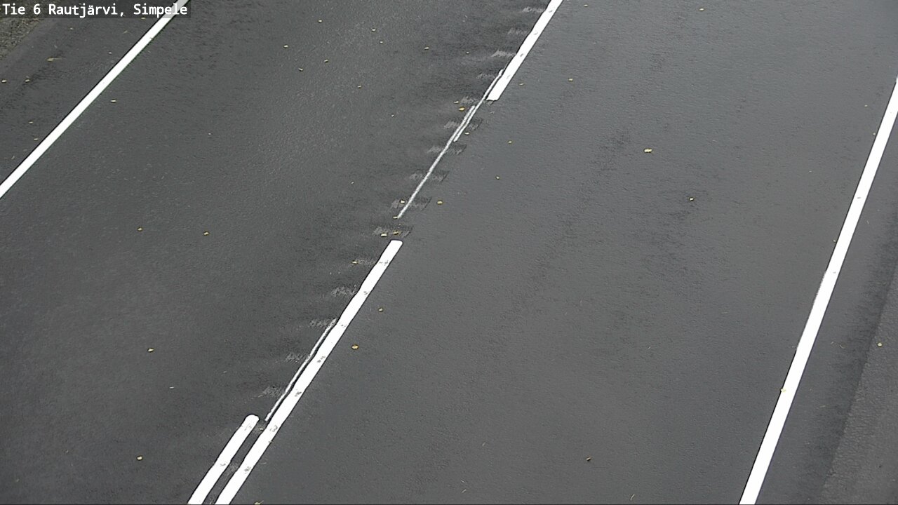 Weather Camera Image Road 6 Rautjärvi, Simpele, Rautjärvi, Etelä-Karjala