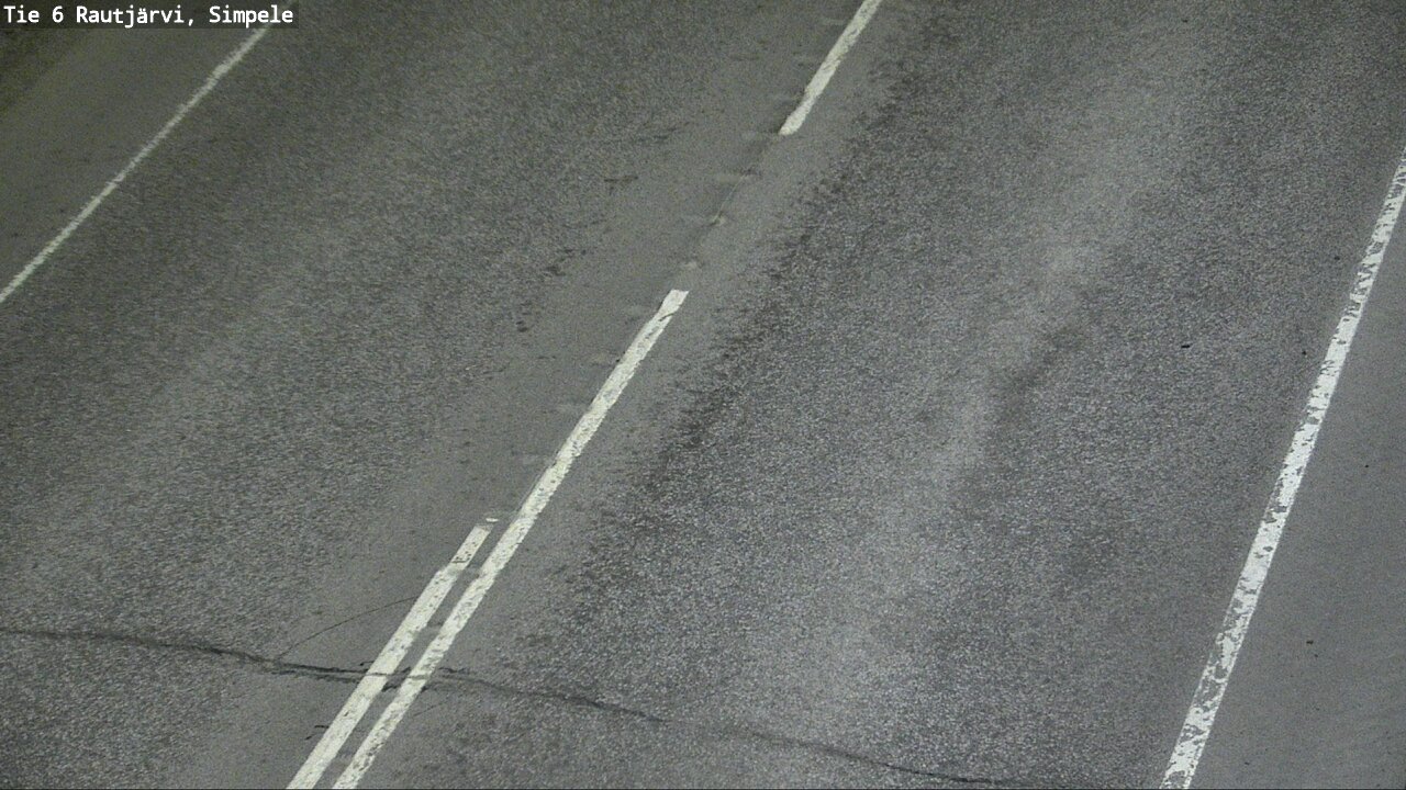 Weather Camera Image Road 6 Rautjärvi, Simpele, Rautjärvi, Etelä-Karjala