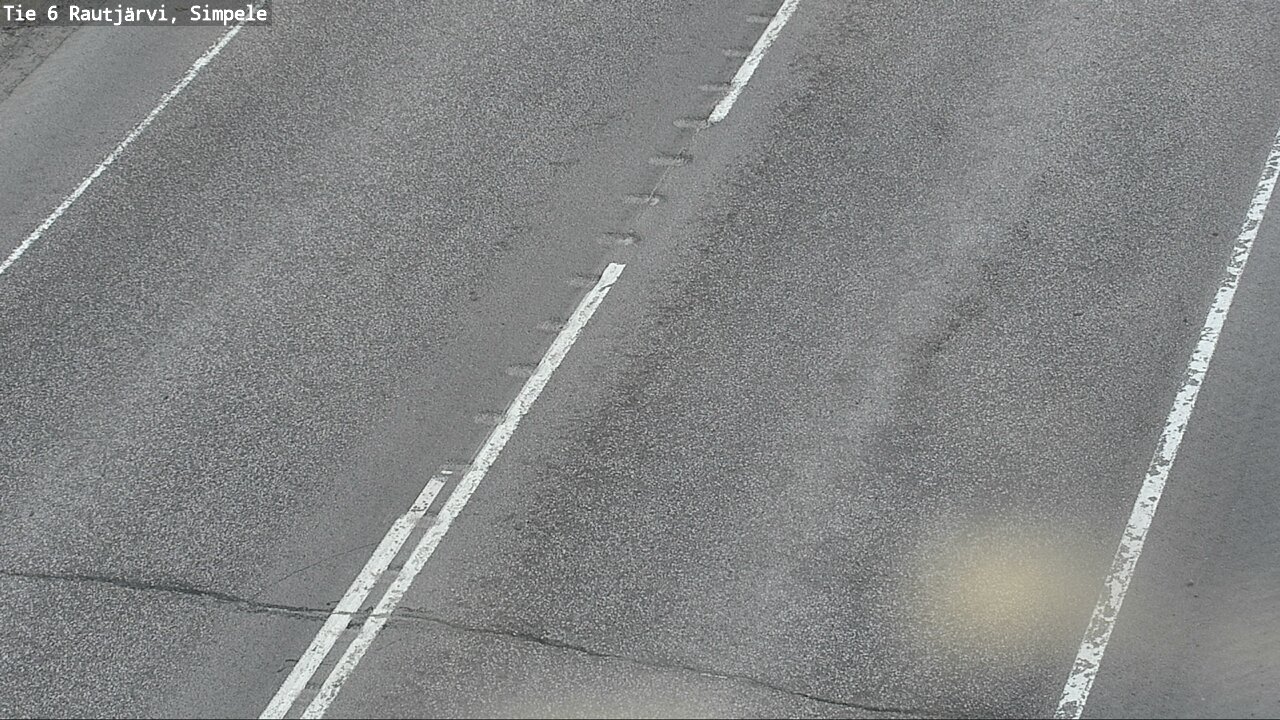 Weather Camera Image Road 6 Rautjärvi, Simpele, Rautjärvi, Etelä-Karjala