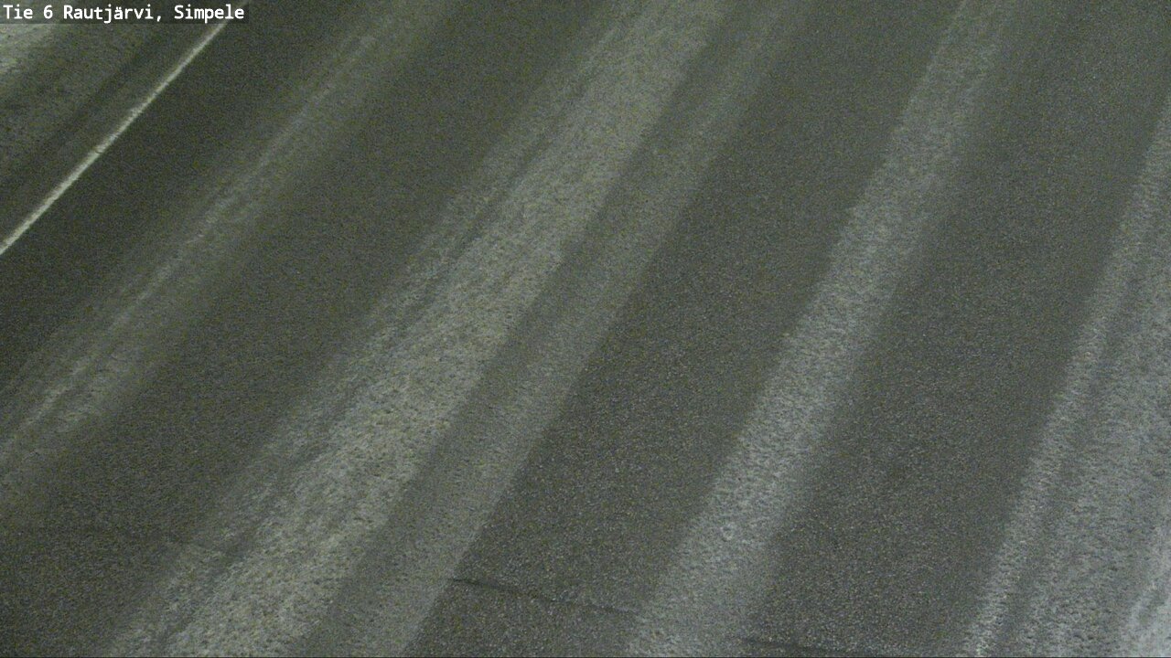 Weather Camera Image Road 6 Rautjärvi, Simpele, Rautjärvi, Etelä-Karjala