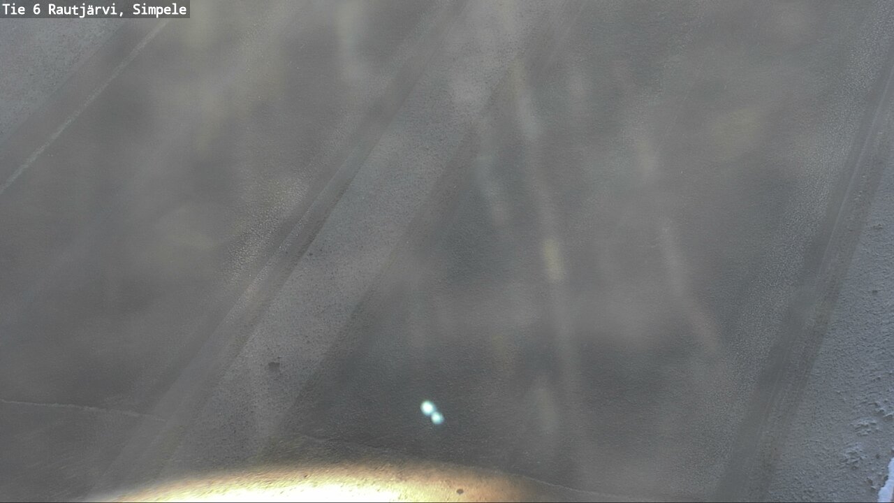 Weather Camera Image Väg 6 Rautjärvi, Simpele, Rautjärvi, Etelä-Karjala