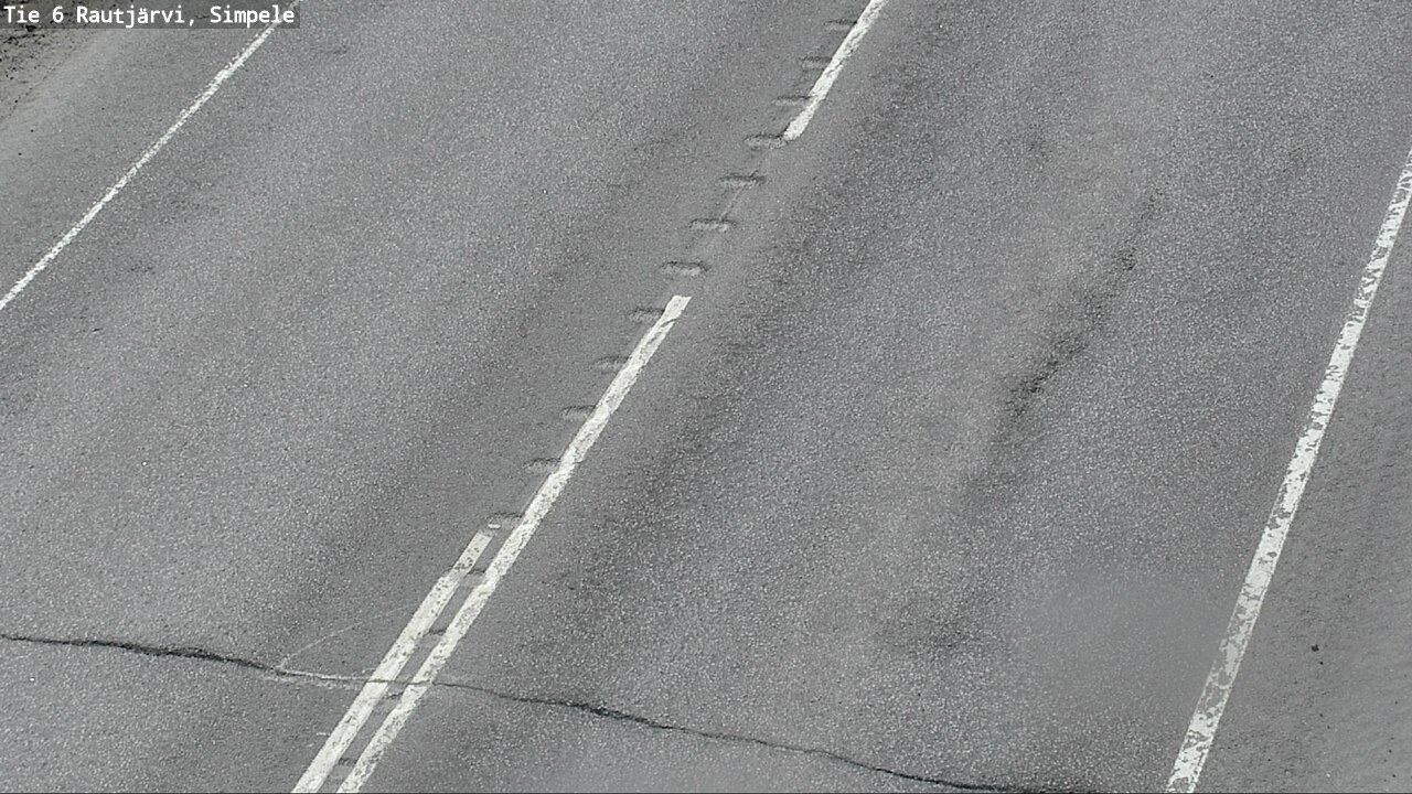 Weather Camera Image Road 6 Rautjärvi, Simpele, Rautjärvi, Etelä-Karjala