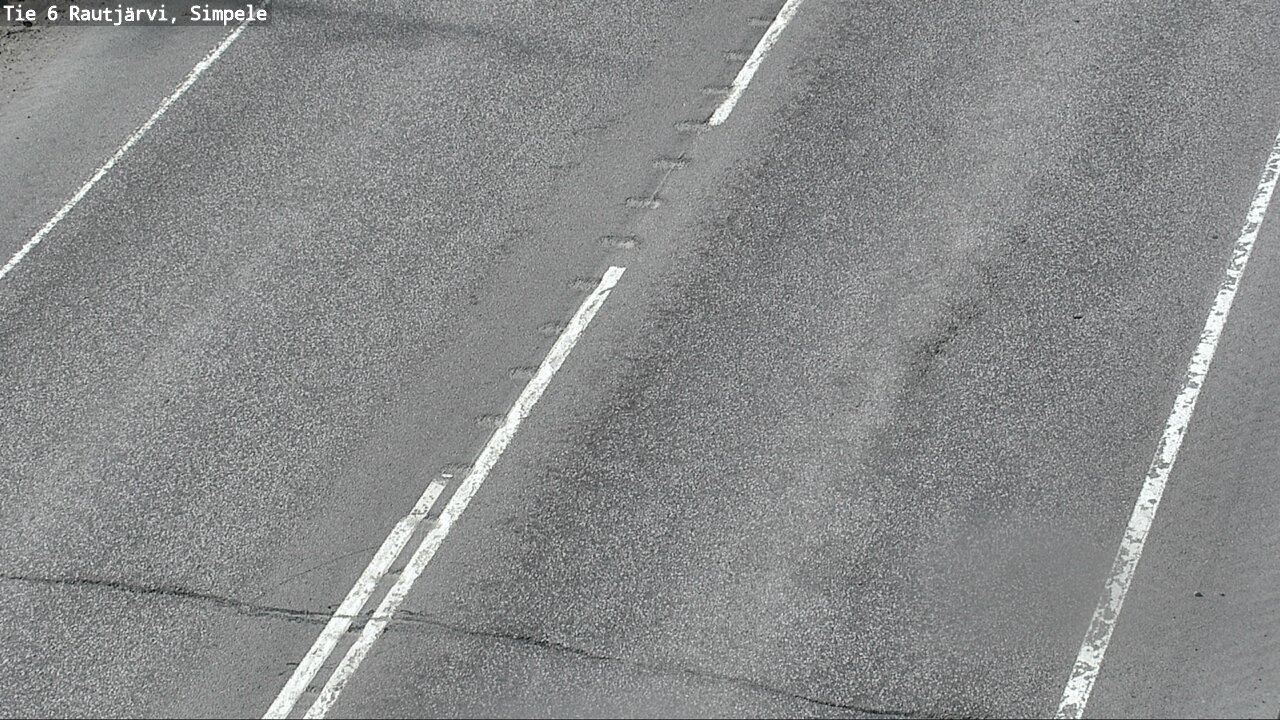 Weather Camera Image Road 6 Rautjärvi, Simpele, Rautjärvi, Etelä-Karjala