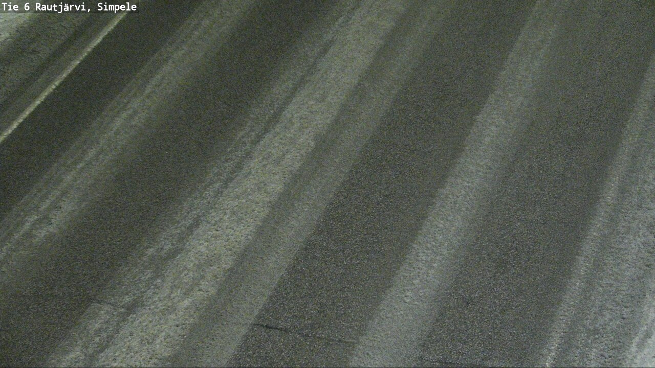 Weather Camera Image Road 6 Rautjärvi, Simpele, Rautjärvi, Etelä-Karjala