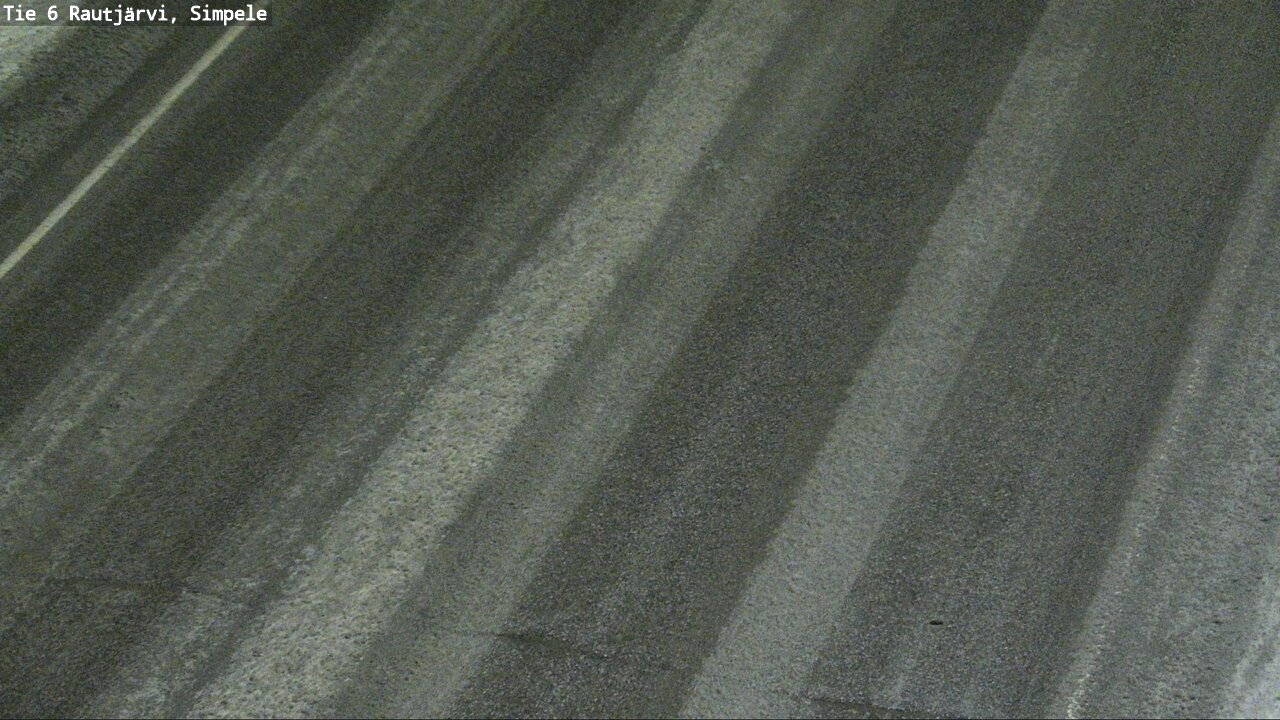 Weather Camera Image Road 6 Rautjärvi, Simpele, Rautjärvi, Etelä-Karjala