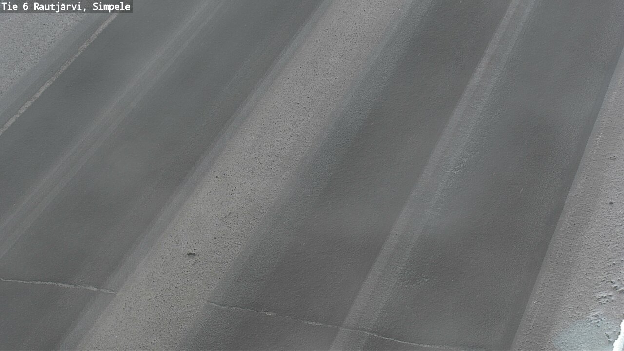 Weather Camera Image Road 6 Rautjärvi, Simpele, Rautjärvi, Etelä-Karjala