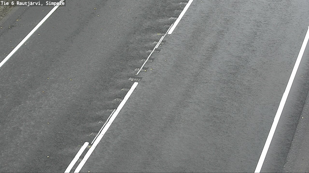 Weather Camera Image Road 6 Rautjärvi, Simpele, Rautjärvi, Etelä-Karjala