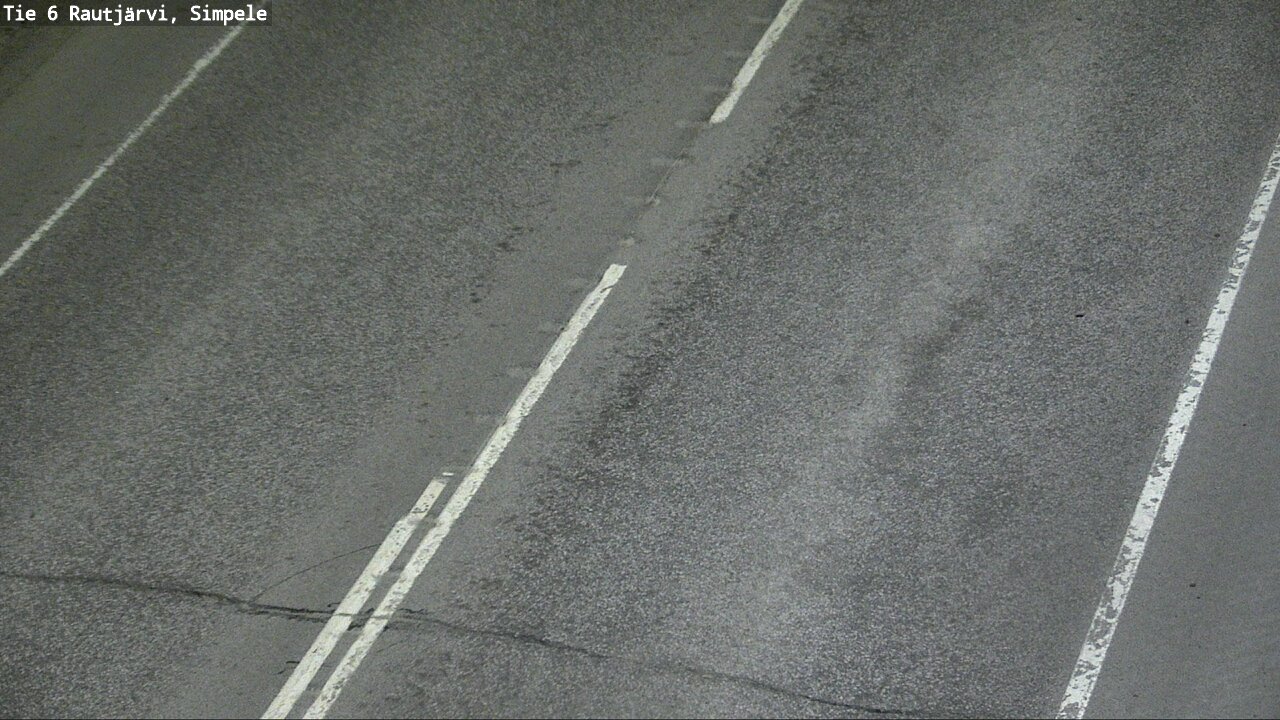 Weather Camera Image Road 6 Rautjärvi, Simpele, Rautjärvi, Etelä-Karjala
