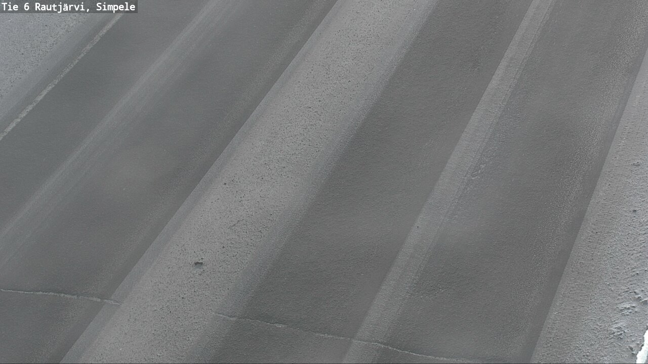 Weather Camera Image Road 6 Rautjärvi, Simpele, Rautjärvi, Etelä-Karjala