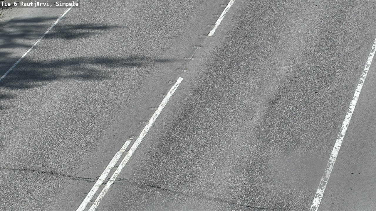 Weather Camera Image Road 6 Rautjärvi, Simpele, Rautjärvi, Etelä-Karjala