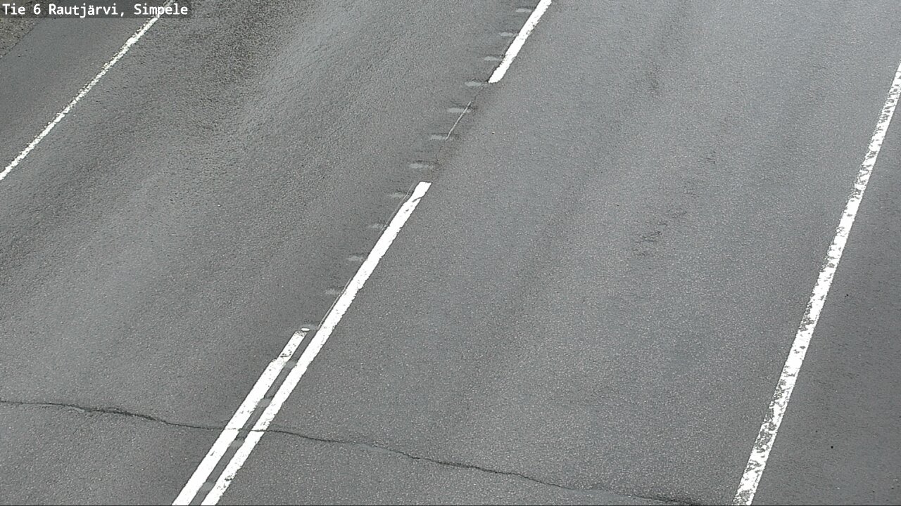 Weather Camera Image Väg 6 Rautjärvi, Simpele, Rautjärvi, Etelä-Karjala