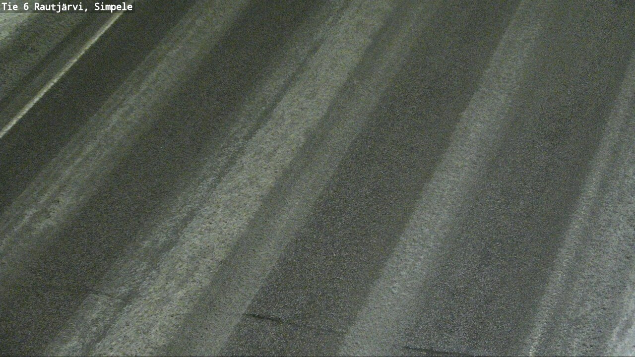 Weather Camera Image Road 6 Rautjärvi, Simpele, Rautjärvi, Etelä-Karjala