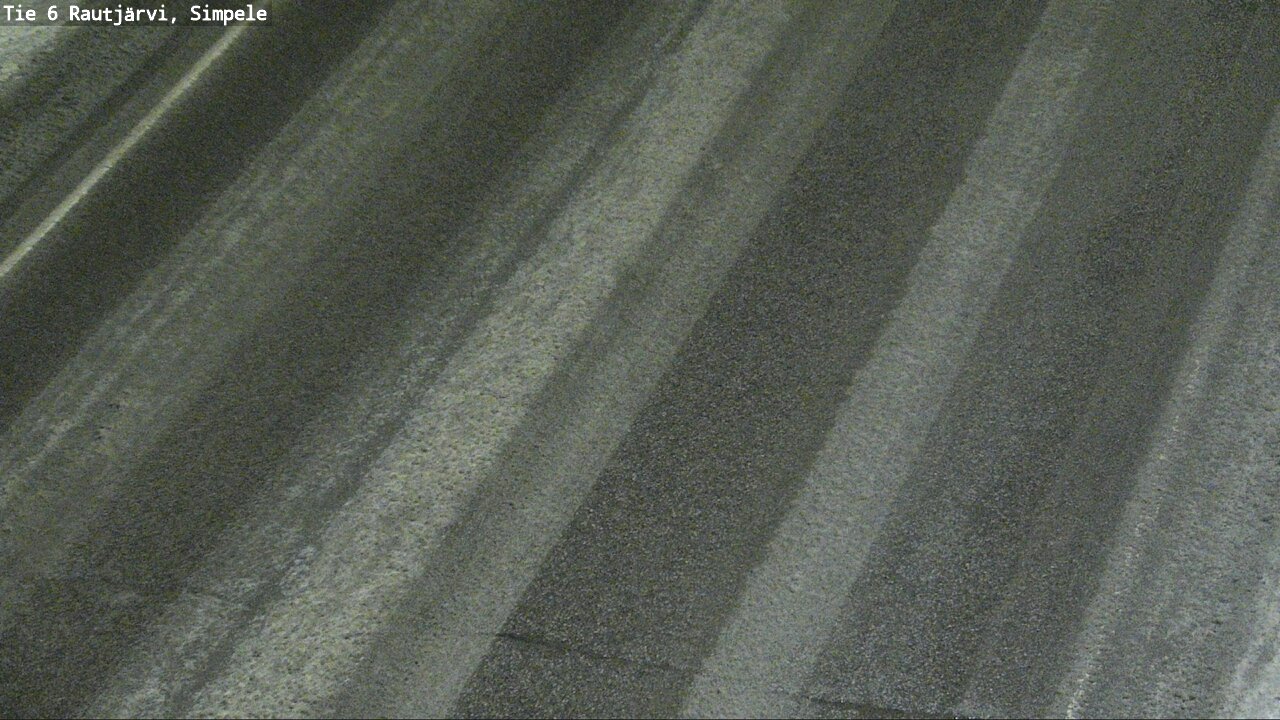 Weather Camera Image Road 6 Rautjärvi, Simpele, Rautjärvi, Etelä-Karjala