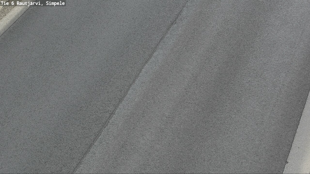 Weather Camera Image Väg 6 Rautjärvi, Simpele, Rautjärvi, Etelä-Karjala