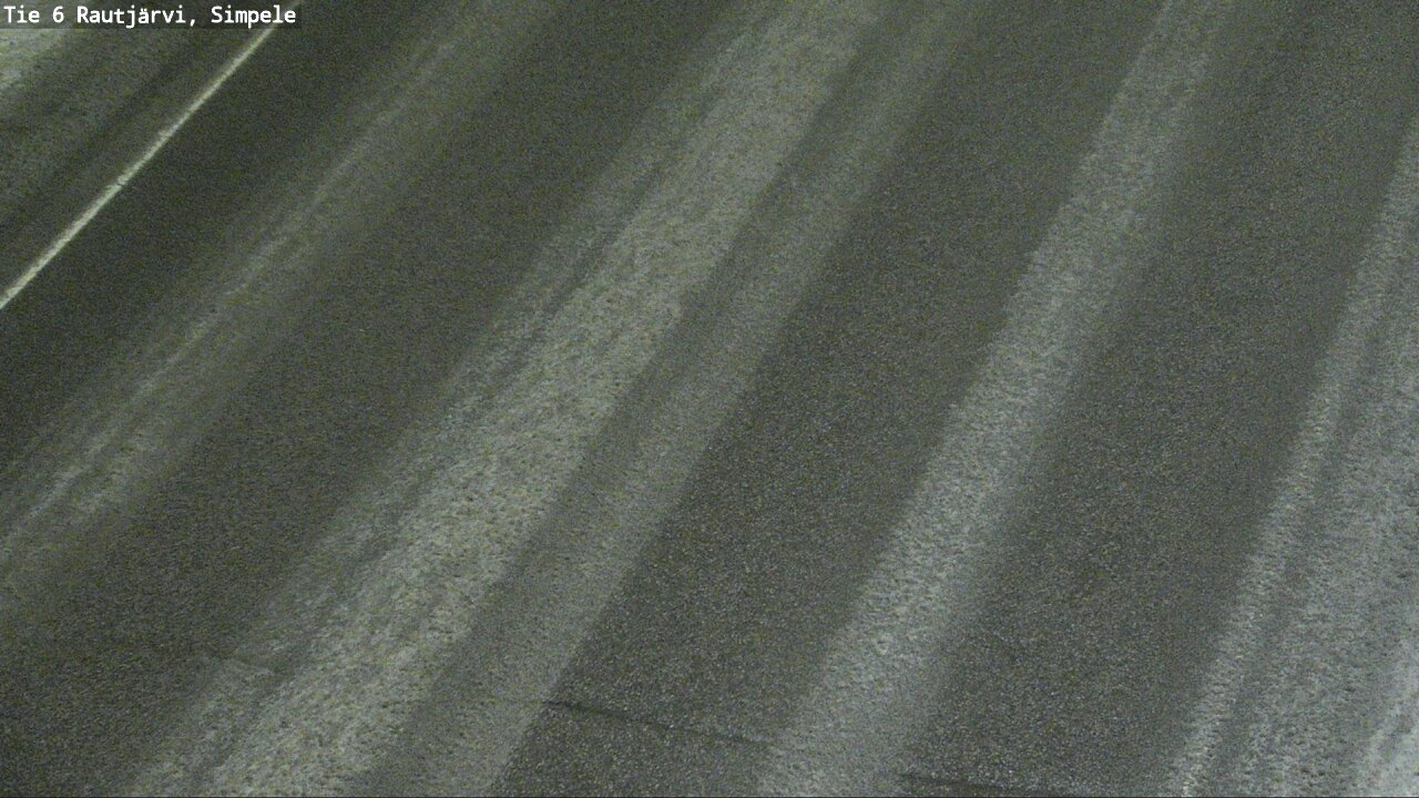 Weather Camera Image Road 6 Rautjärvi, Simpele, Rautjärvi, Etelä-Karjala
