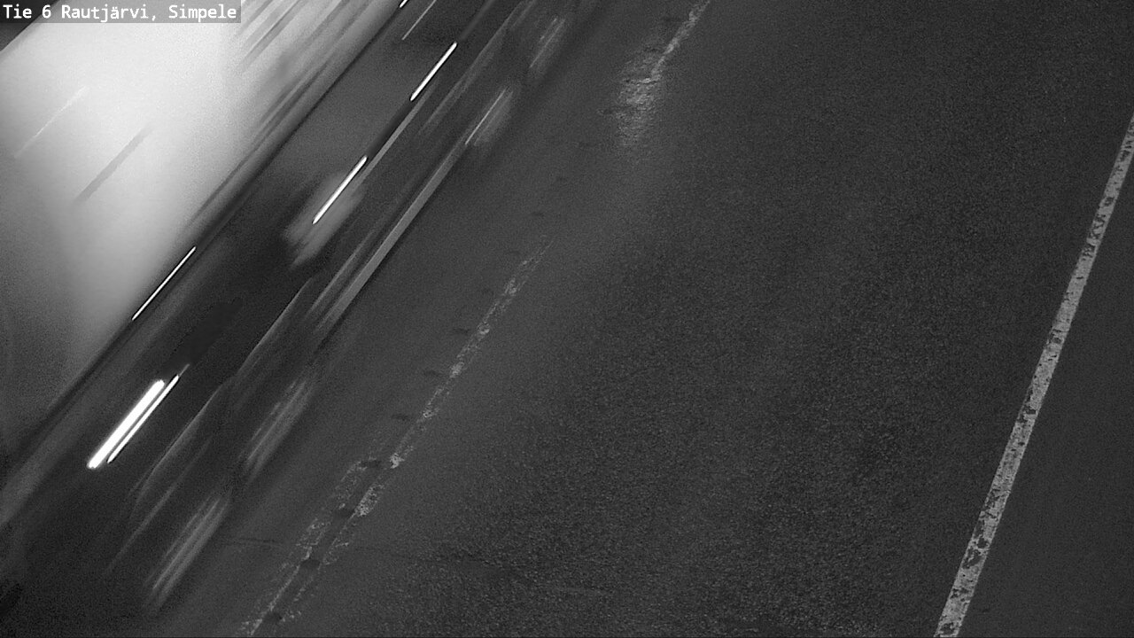 Kelikamerat Kuva Tie 6 Rautjärvi, Simpele, Rautjärvi, Etelä-Karjala