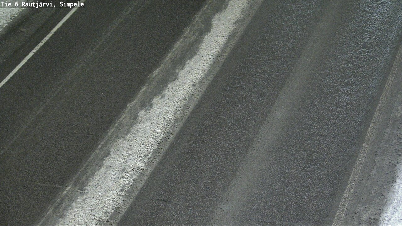 Weather Camera Image Road 6 Rautjärvi, Simpele, Rautjärvi, Etelä-Karjala