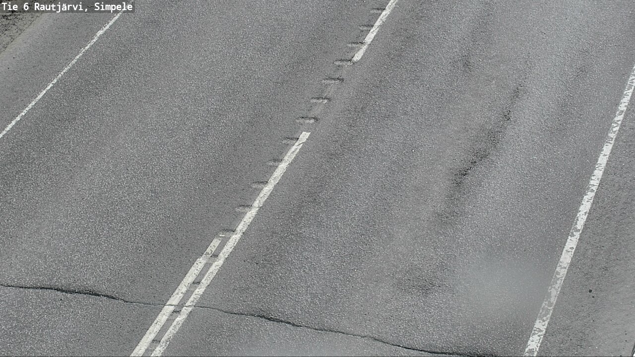 Weather Camera Image Road 6 Rautjärvi, Simpele, Rautjärvi, Etelä-Karjala