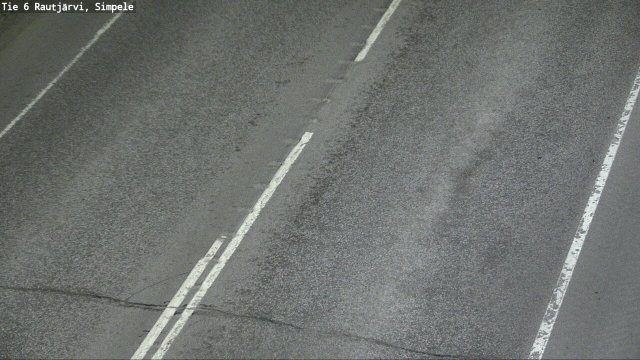 Weather Camera Image Road 6 Rautjärvi, Simpele, Rautjärvi, Etelä-Karjala