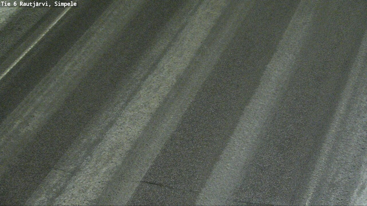 Weather Camera Image Road 6 Rautjärvi, Simpele, Rautjärvi, Etelä-Karjala