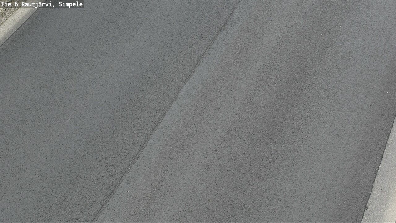 Weather Camera Image Väg 6 Rautjärvi, Simpele, Rautjärvi, Etelä-Karjala