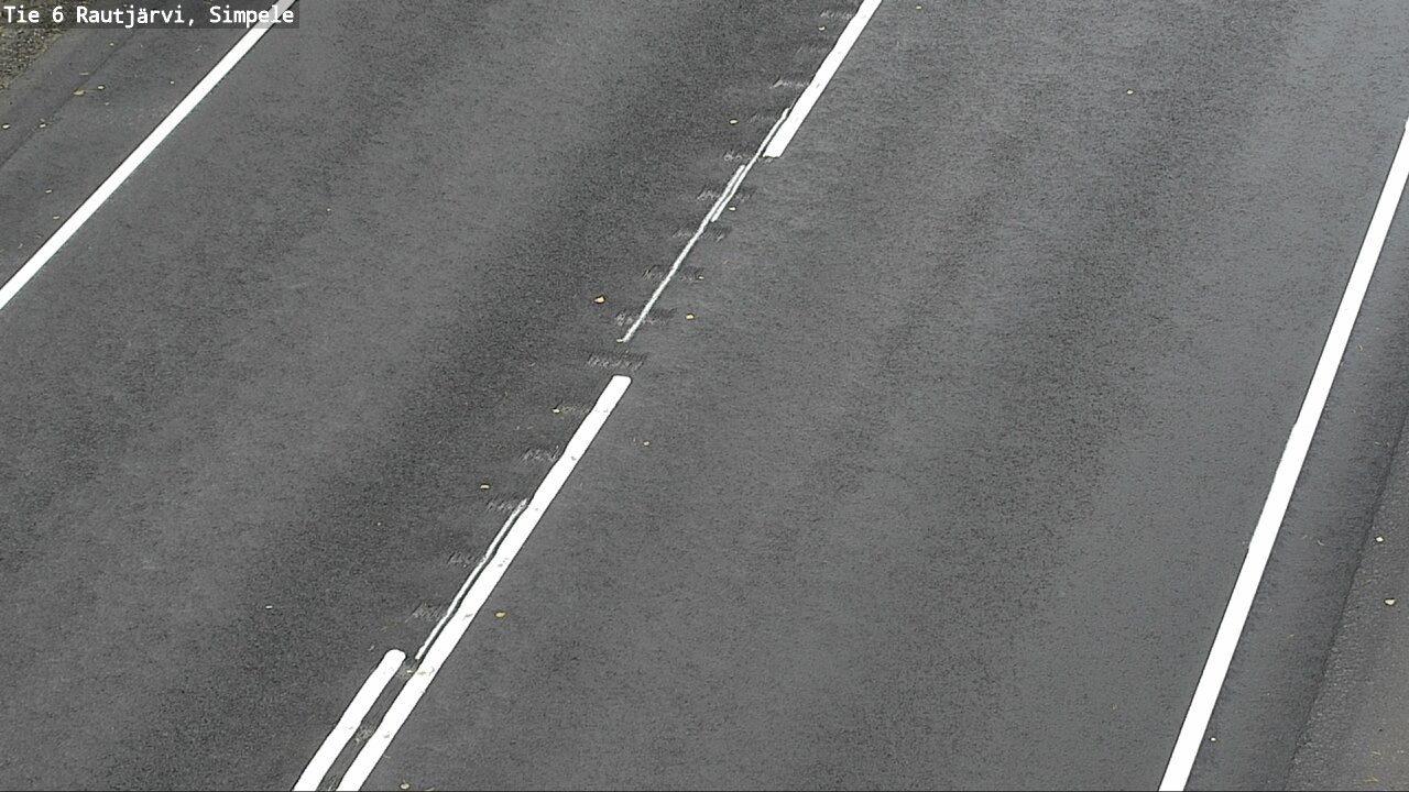 Weather Camera Image Road 6 Rautjärvi, Simpele, Rautjärvi, Etelä-Karjala