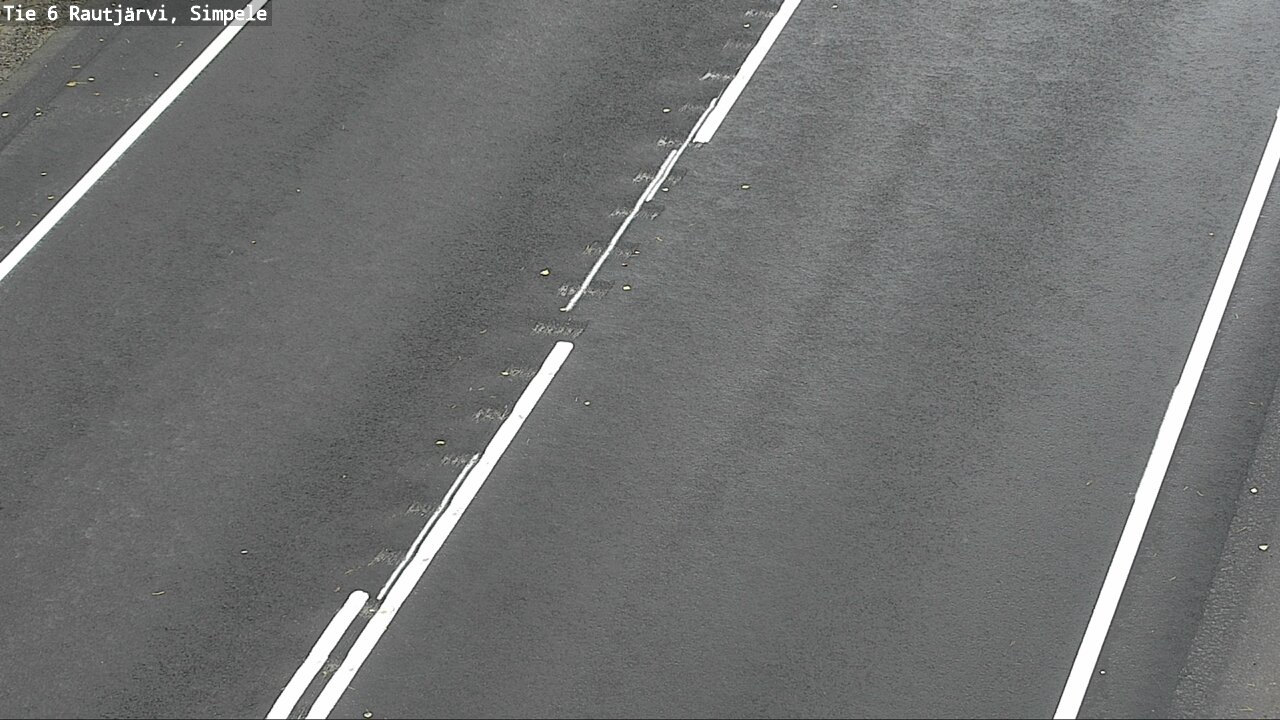 Weather Camera Image Road 6 Rautjärvi, Simpele, Rautjärvi, Etelä-Karjala