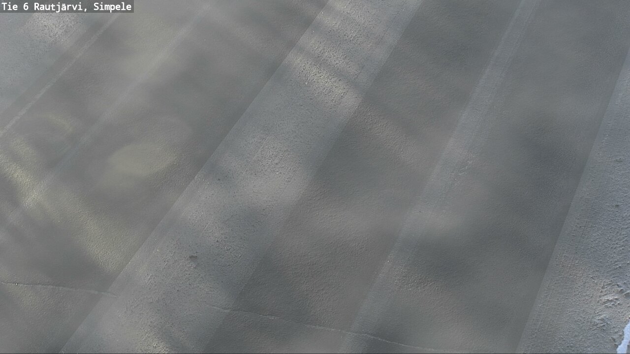 Weather Camera Image Väg 6 Rautjärvi, Simpele, Rautjärvi, Etelä-Karjala