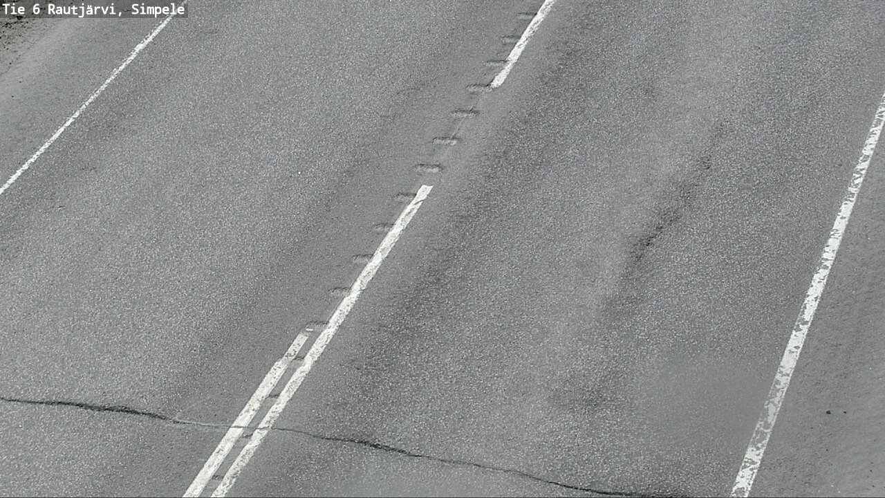 Weather Camera Image Road 6 Rautjärvi, Simpele, Rautjärvi, Etelä-Karjala