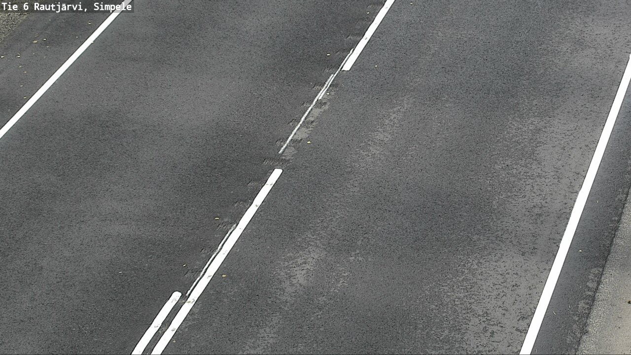 Weather Camera Image Road 6 Rautjärvi, Simpele, Rautjärvi, Etelä-Karjala