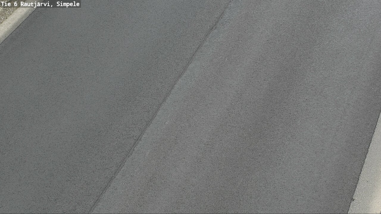 Weather Camera Image Road 6 Rautjärvi, Simpele, Rautjärvi, Etelä-Karjala
