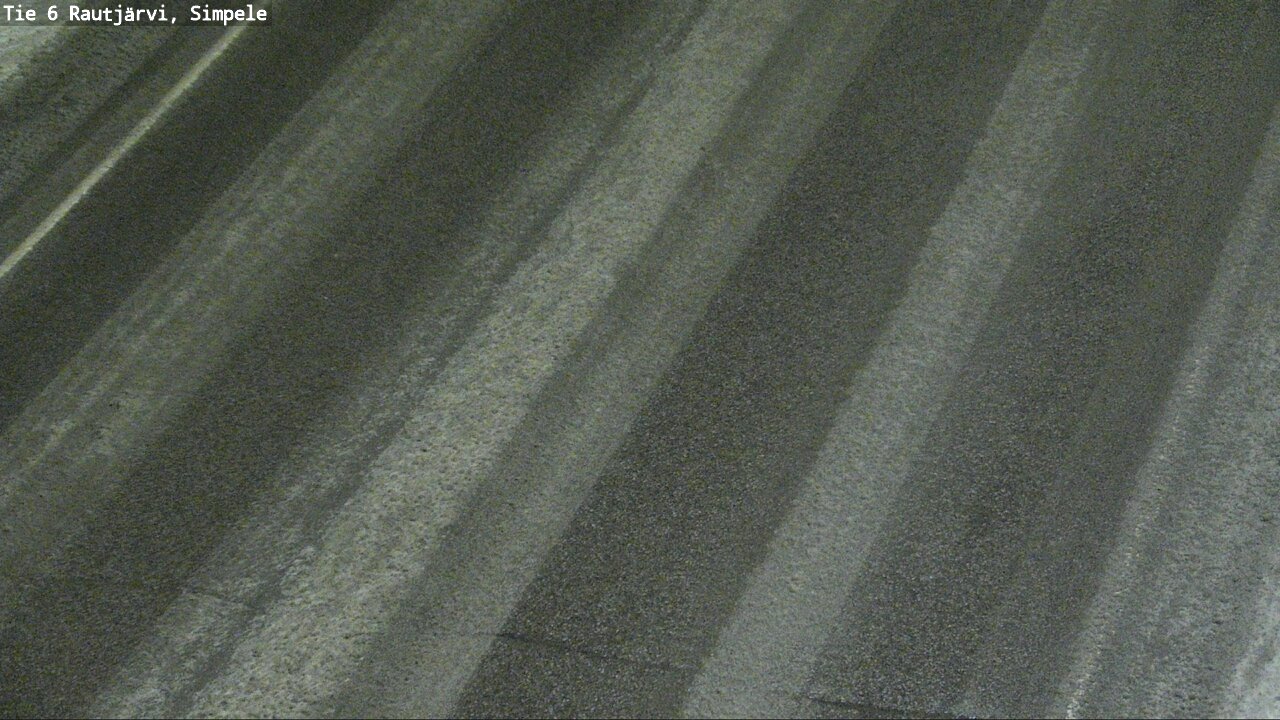 Weather Camera Image Road 6 Rautjärvi, Simpele, Rautjärvi, Etelä-Karjala