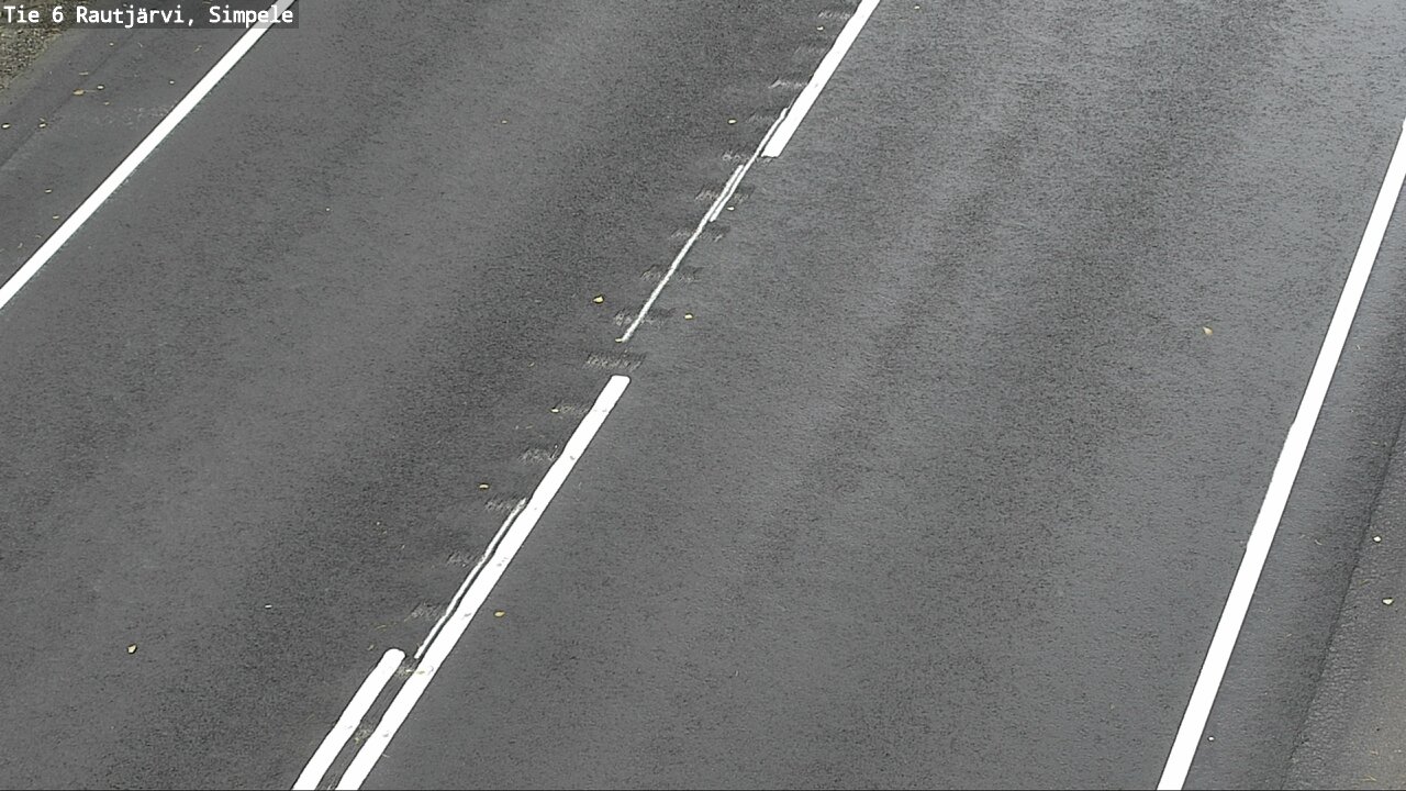 Weather Camera Image Road 6 Rautjärvi, Simpele, Rautjärvi, Etelä-Karjala