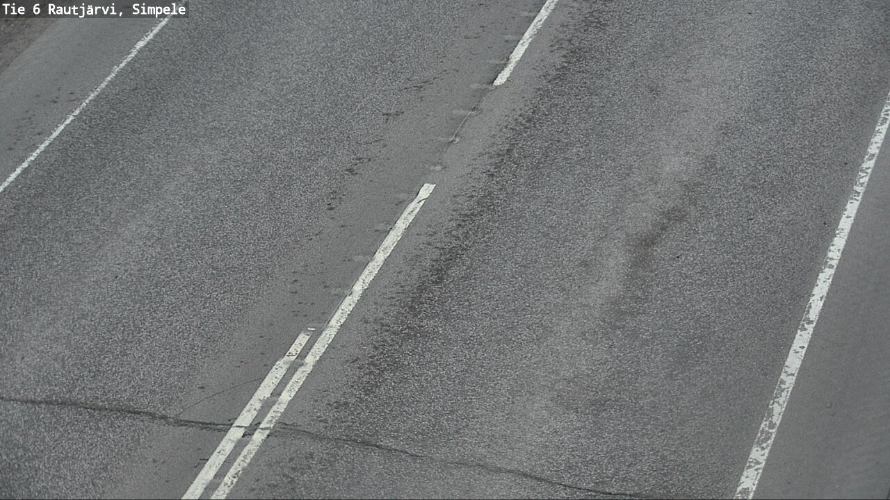 Weather Camera Image Road 6 Rautjärvi, Simpele, Rautjärvi, Etelä-Karjala