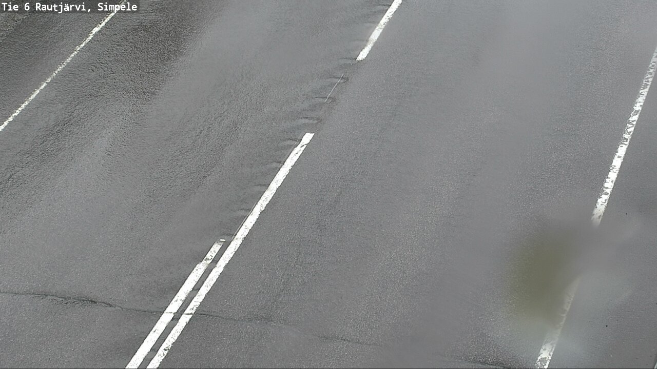Weather Camera Image Road 6 Rautjärvi, Simpele, Rautjärvi, Etelä-Karjala