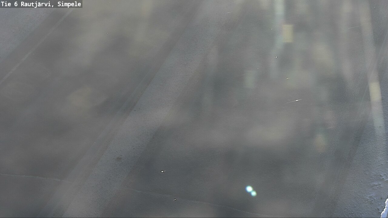 Weather Camera Image Väg 6 Rautjärvi, Simpele, Rautjärvi, Etelä-Karjala