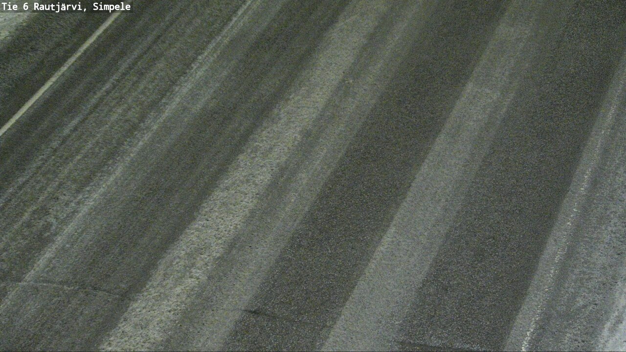 Weather Camera Image Road 6 Rautjärvi, Simpele, Rautjärvi, Etelä-Karjala