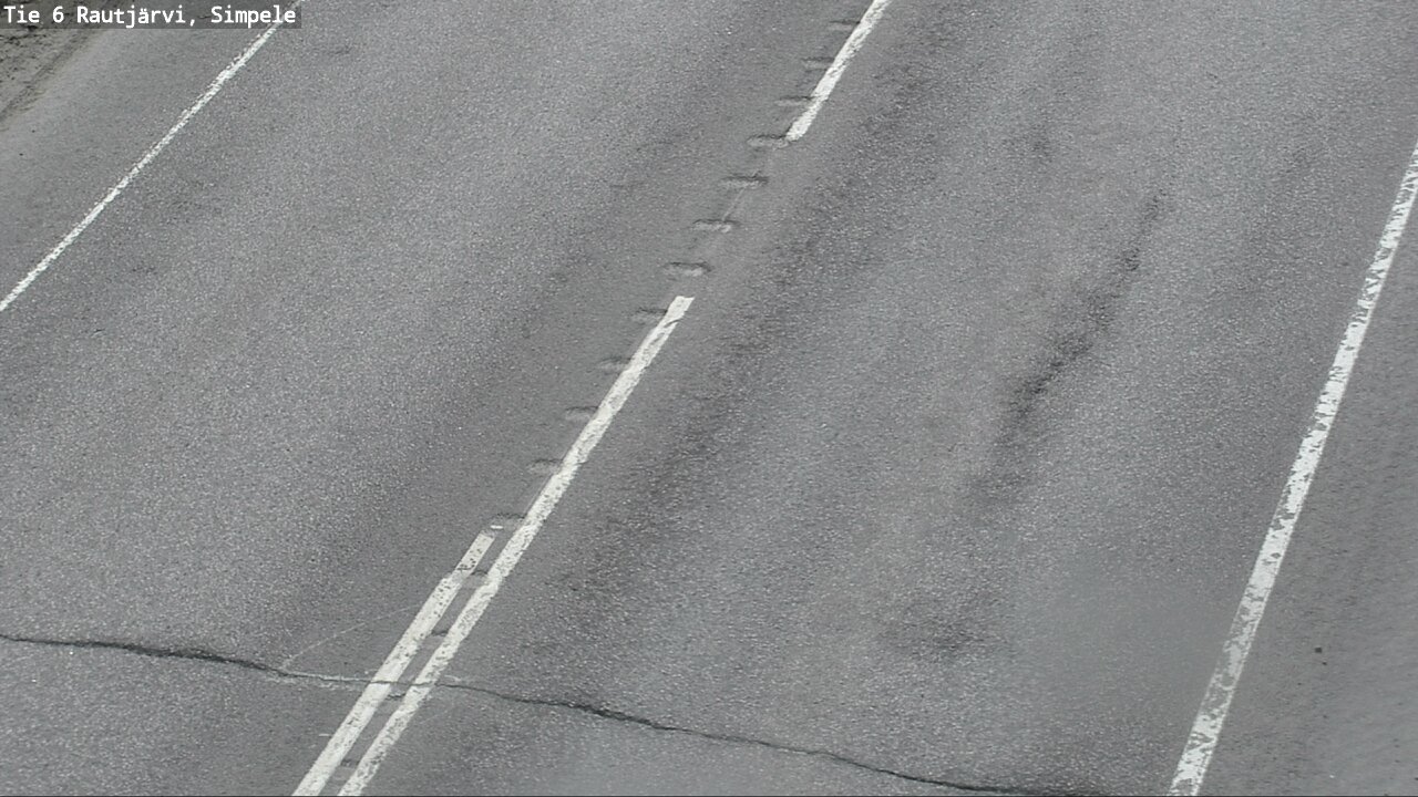 Weather Camera Image Road 6 Rautjärvi, Simpele, Rautjärvi, Etelä-Karjala